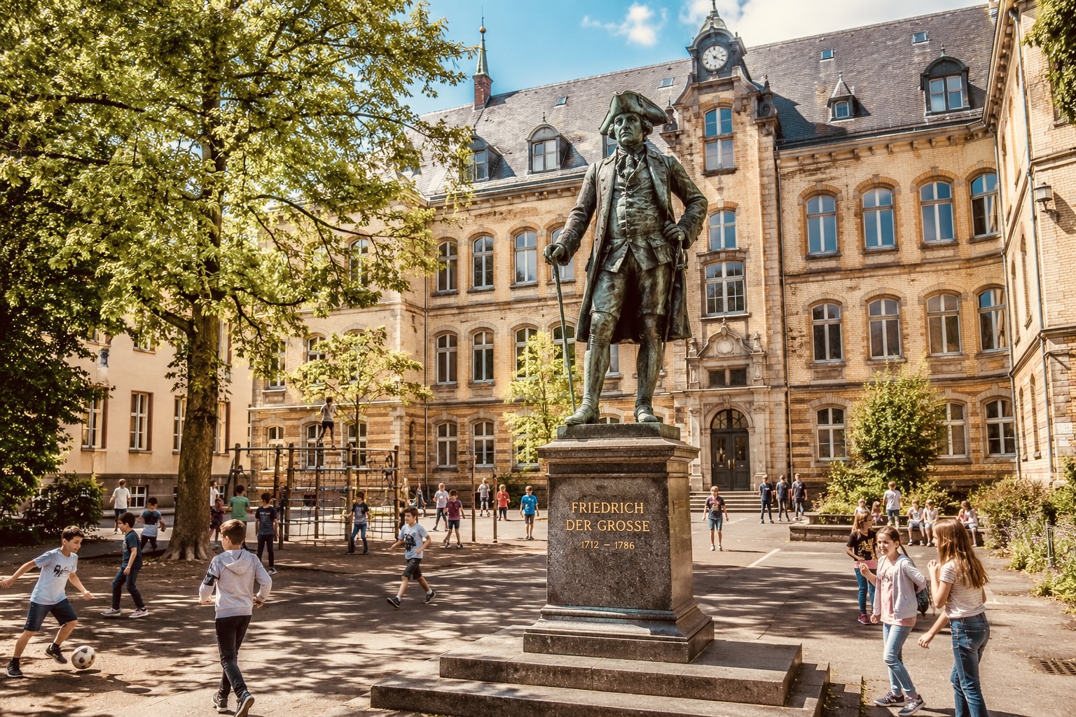 Alle mal die Hefte raus: Die Schulpflicht gehört zu Preußens Erbe