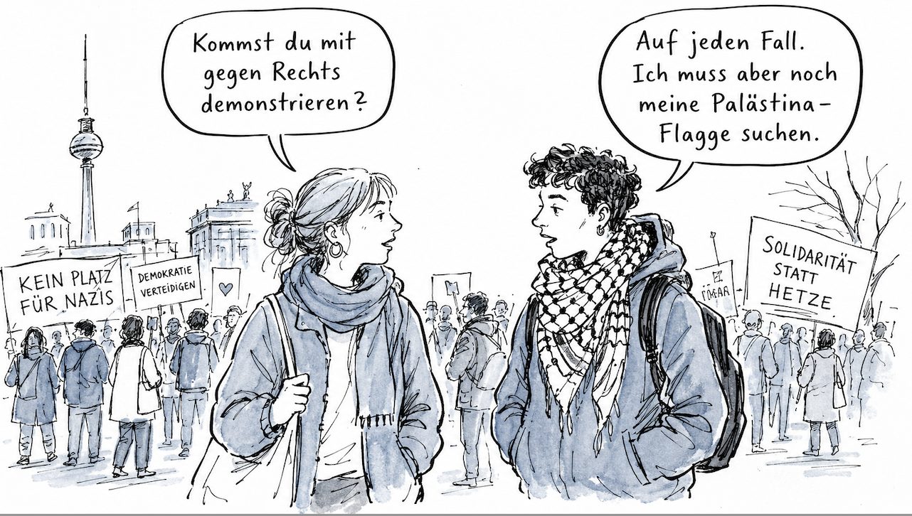 Die ADHS-Linke kann sich nicht konzentrieren